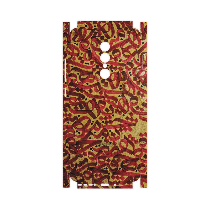 برچسب پوششی ماهوت مدل Nastaliq-6-FullSkin مناسب برای گوشی موبایل جی ال ایکس Shahin