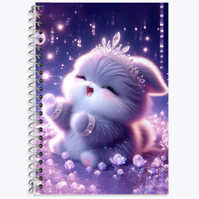 دفتر نت موسیقی 50 برگ خندالو طرح خرگوش کیوت کد F5492