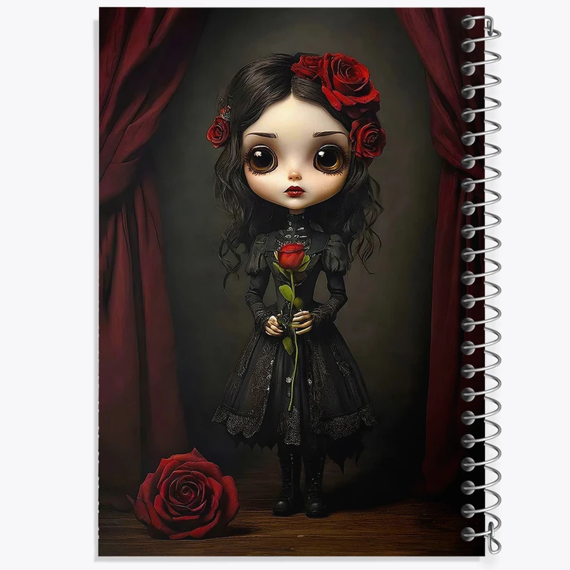 دفتر لیست خرید 50 برگ خندالو طرح دخترانه کد N1272