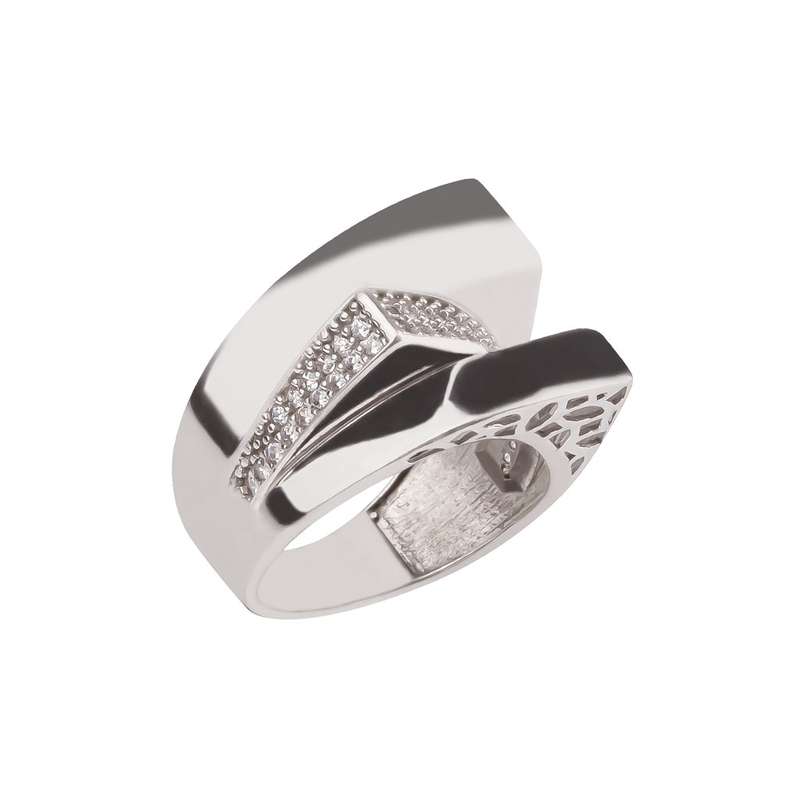 انگشتر نقره زنانه مدل 21195