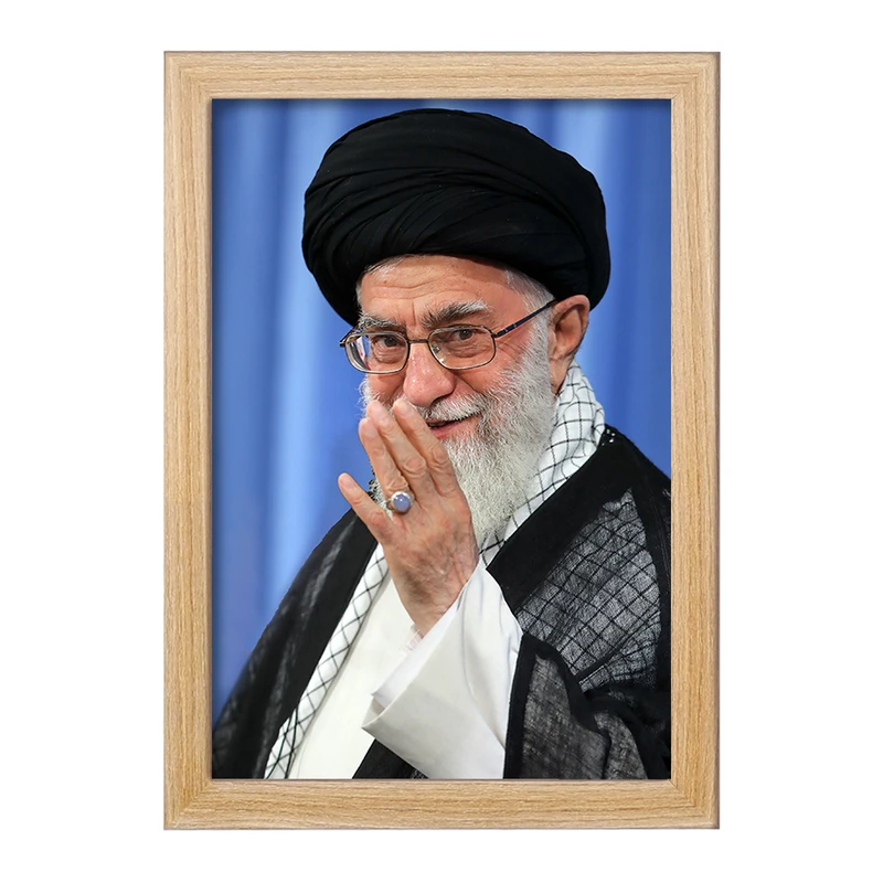 تابلو خندالو طرح تصویر رهبر  کد 2577