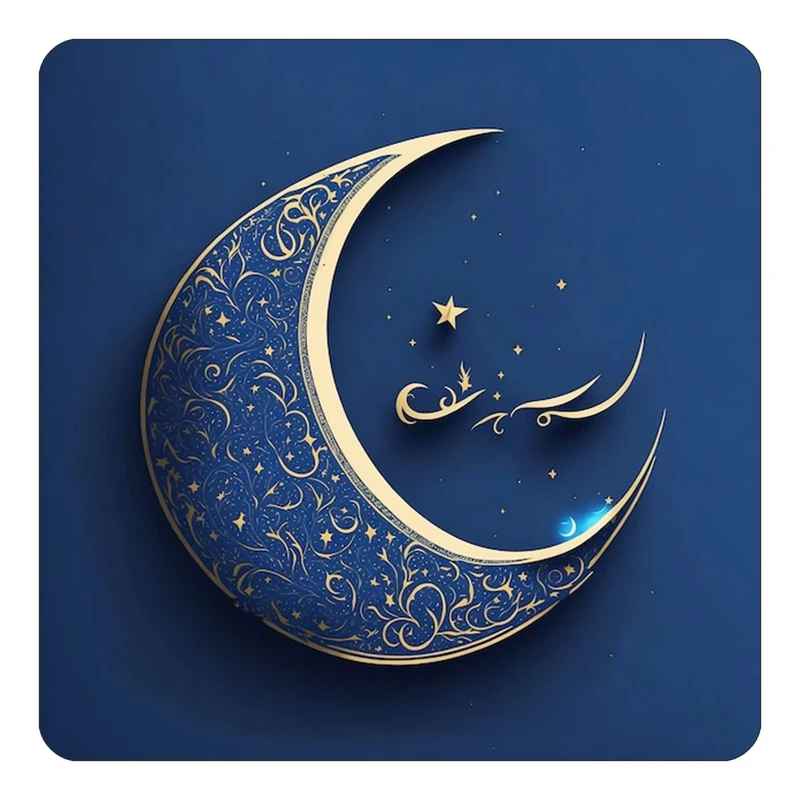 مگنت کاکتی طرح ماه و ستاره مدل mp51751