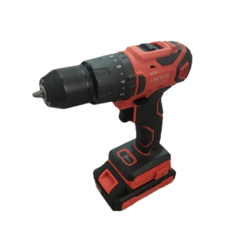 عکس شماره 2 : دریل چکشی شارژی براشلس سه نظام 20 ولت آنکور مدل dce15