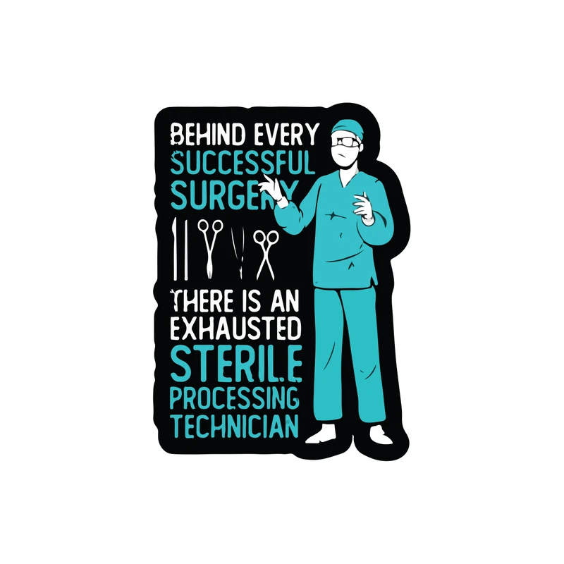 برچسب لپ تاپ پویا مارکت طرح جراح کد 1594