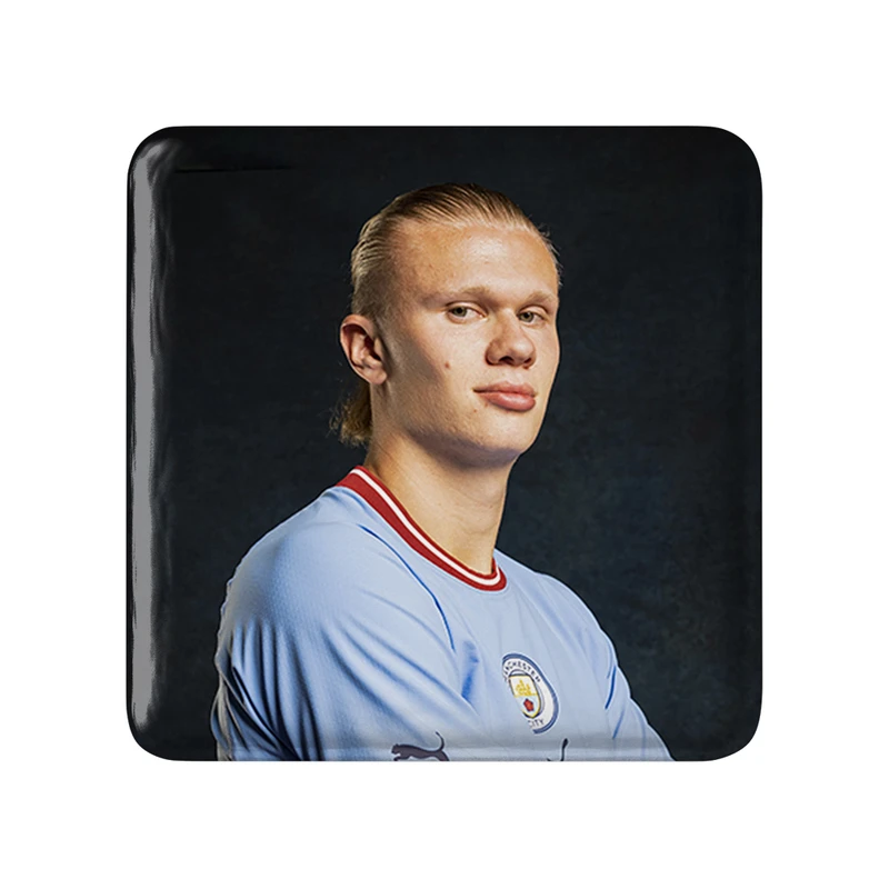 مگنت خندالو طرح ارلینگ هالند (Erling Haaland) مدل مربعی کد 36354