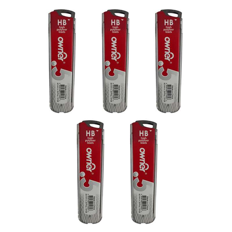 نوک مدادنوکی 0.5 میلی متری اونر کد 13105 بسته 5عددی