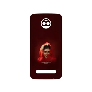MAHOOT Portrait of an Indian Woman Cover Sticker for Motorola Moto Z2 Force