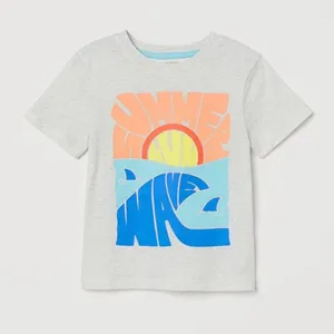 تی شرت آستین کوتاه پسرانه اچ اند ام مدل 0933292052