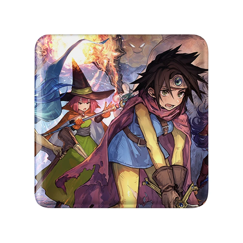 مگنت خندالو طرح بازی دراگون کوئست (Dragon Quest) مدل مربعی کد 35188