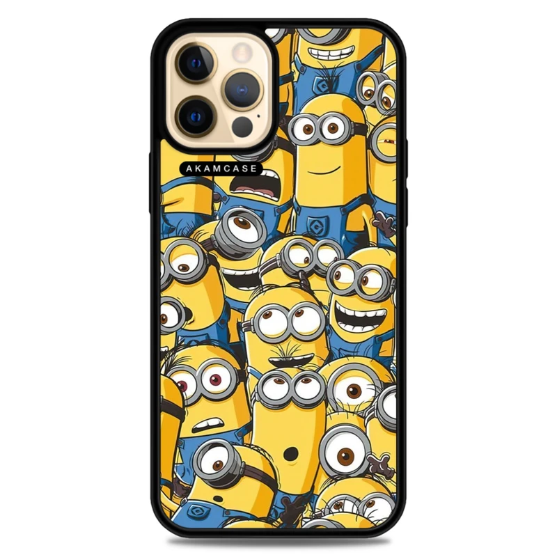 کاور آکام مدل AMC-WA12PRO-MINIONS13 مناسب برای گوشی موبایل اپل iPhone 12 Pro