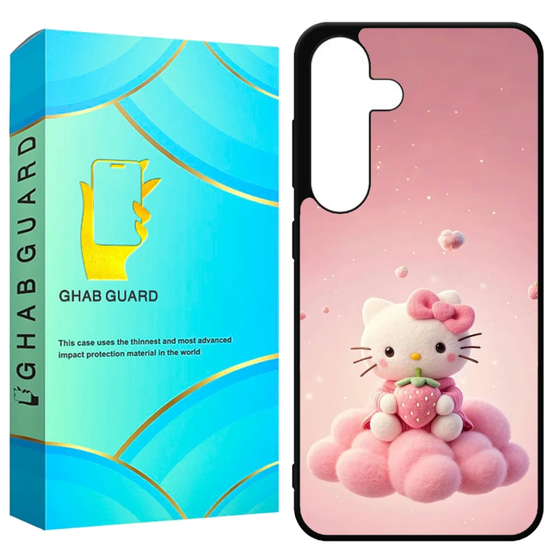 کاور قاب گارد طرح کیتی مدل GCHPS23F مناسب برای گوشی موبایل سامسونگ Galaxy S23 FE