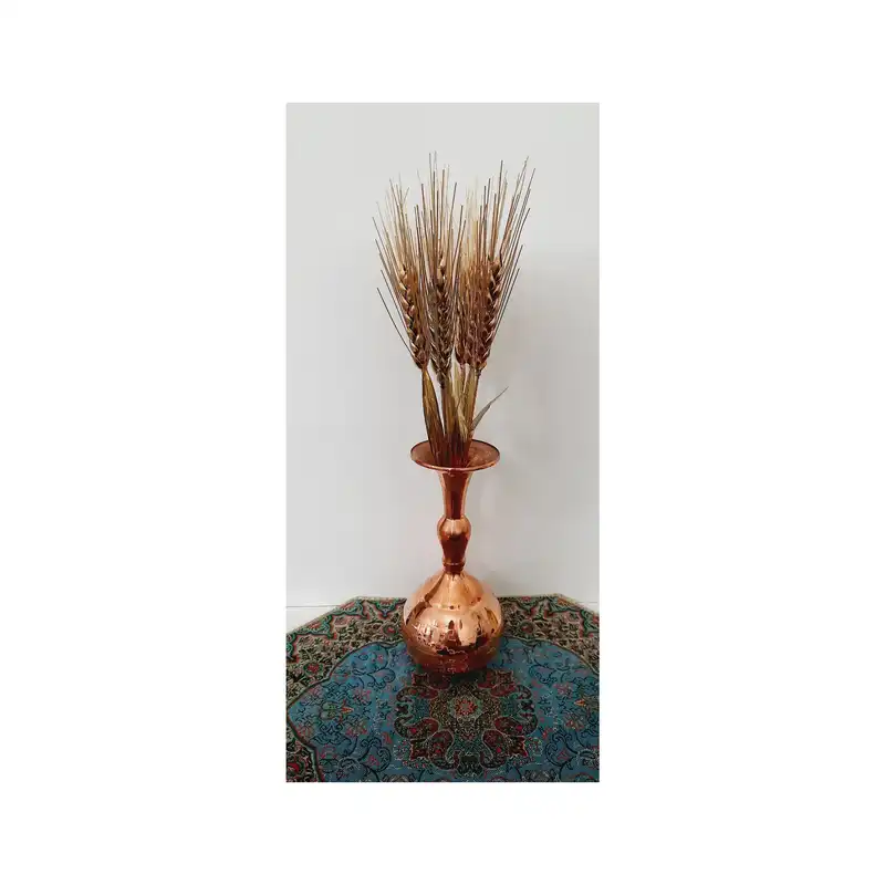 گل مسی طرح خوشه گندم بسته 5 عددی