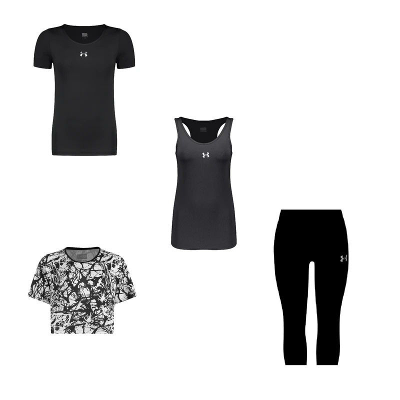 ست چهار تکه لباس ورزشی زنانه مدل 7101-9101-3101-56