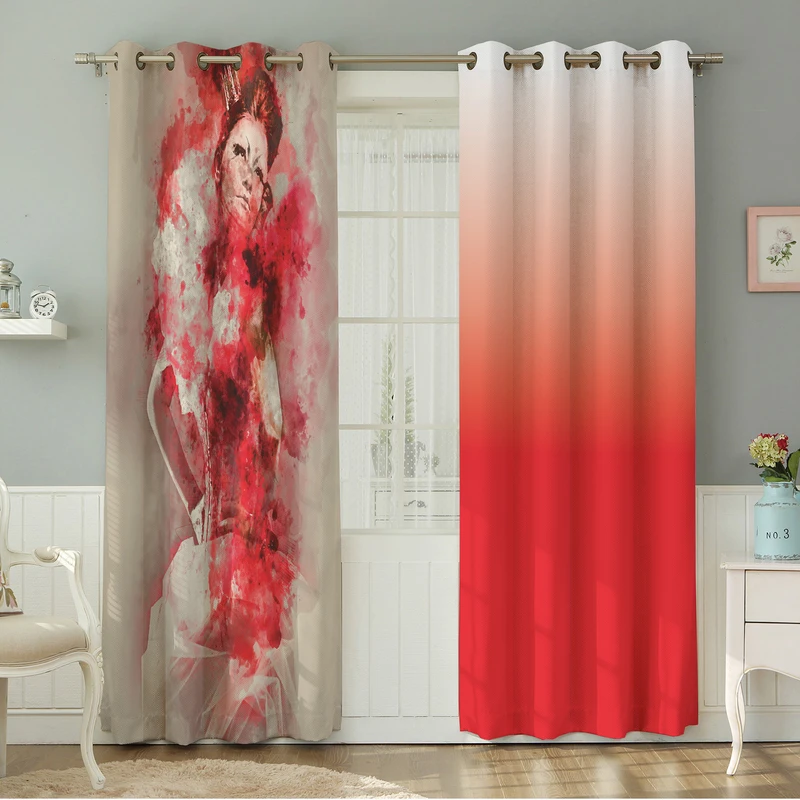 پرده نیروانا طرح  مدرن مدل هازان کد 4666 سایز 140×280 سانتی متر