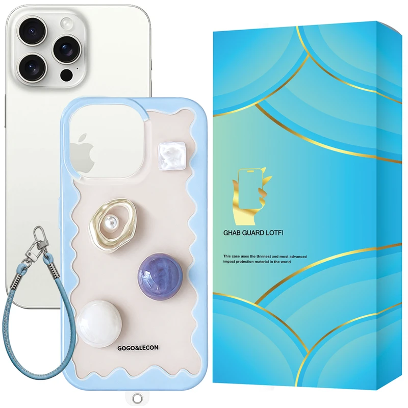 کاور قاب گارد مدل GOGOBL مناسب برای گوشی موبایل اپل iPhone 15 Pro Max