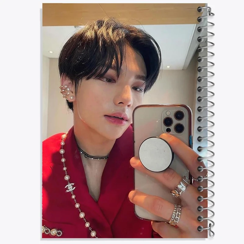 دفتر مشق 50 برگ خندالو مدل هیونجین گروه استری کیدز Stary Kids کد 16921