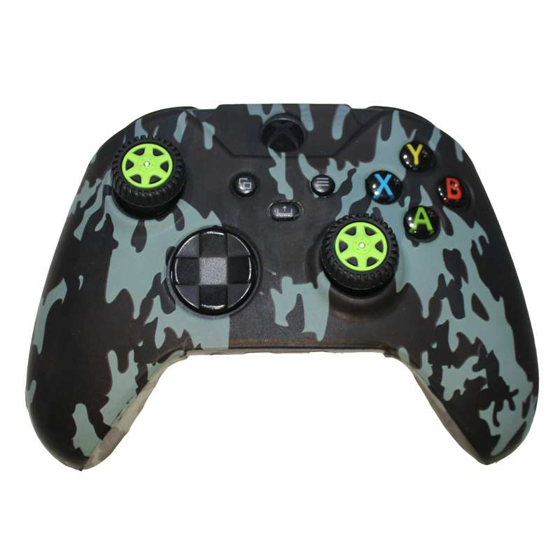 محافظ دسته ایکس باکس سری S/X مدل WH G ARMY به همراه روکش آنالوگ