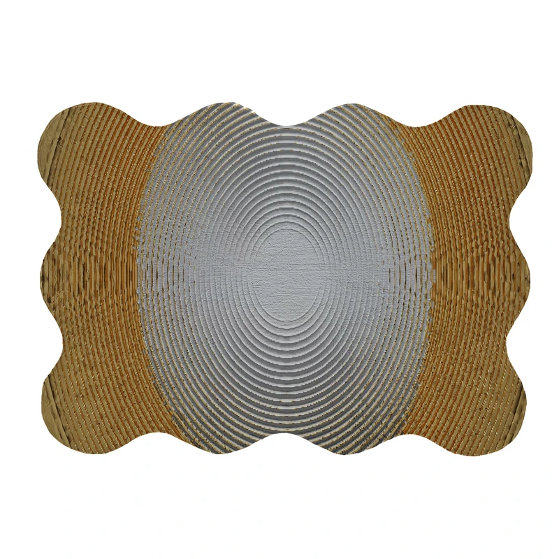 پادری مدل دالبر طرح کلاسیک کد 8806 سایز 80x110 سانتی متر 