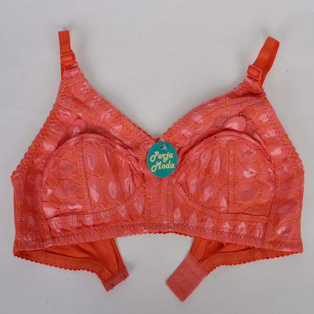 سوتین زنانه پرجامدا مدل 355011928 دانتل رنگ گلبهی -  - 3