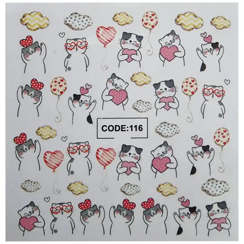 لنز ناخن مدل CODE116