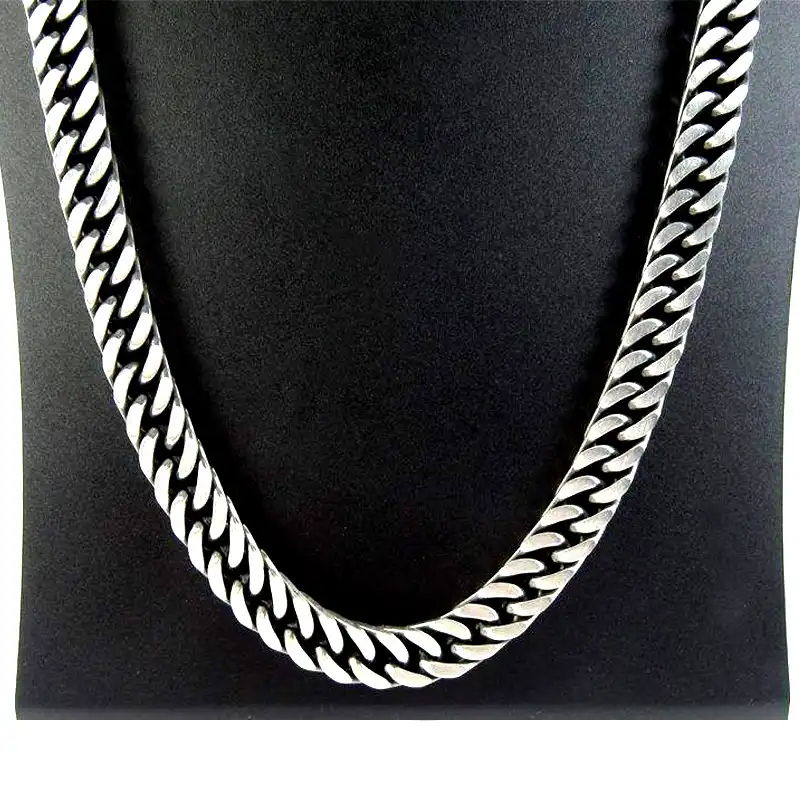 گردنبند مدل استیل دوبل کد 1064