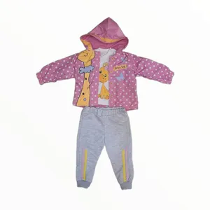 ست 3 تکه لباس دخترانه مدل 541