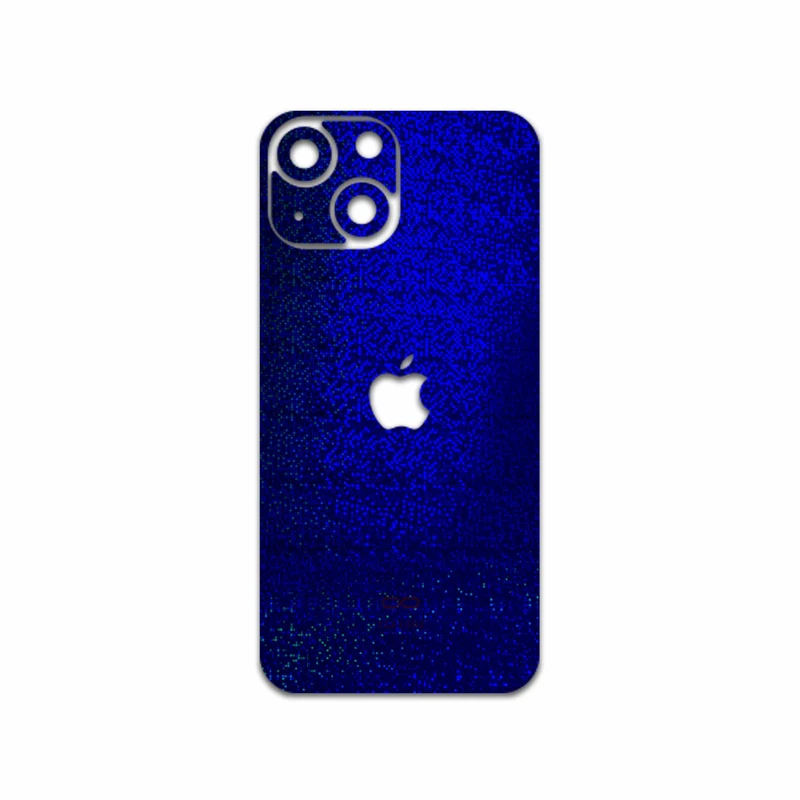 برچسب پوششی ماهوت مدل Blue-Holographic مناسب برای گوشی موبایل اپل iPhone 13 Mini