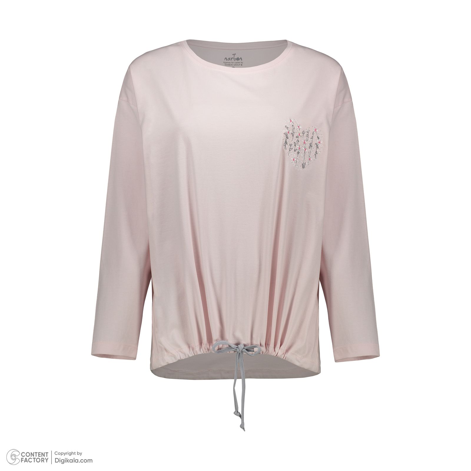 ست تیشرت آستین بلند و شلوار زنانه ناربن مدل 15211098 - - 6