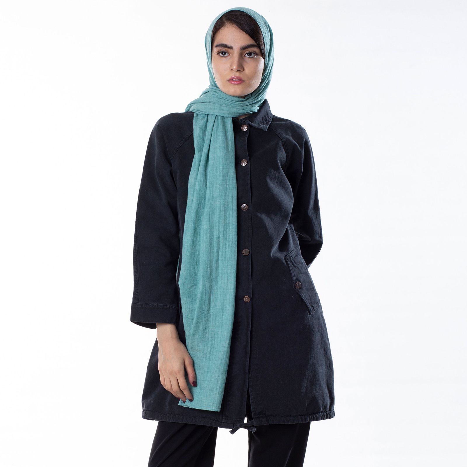 مانتو جین زنانه نیزل مدل I031001002120043-002 -  - 1