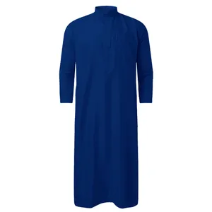 سرهمی مردانه مدل دشداشه رنگ آبی