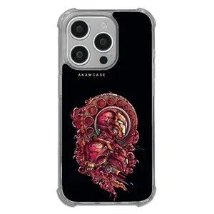 AKAM AMC-WTA15PRO-IRON MAN8 Cover For Apple iPhone 15 Pro