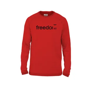 سویشرت مردانه فانتازیو مدل 262 طرح Freedom کد SBM004