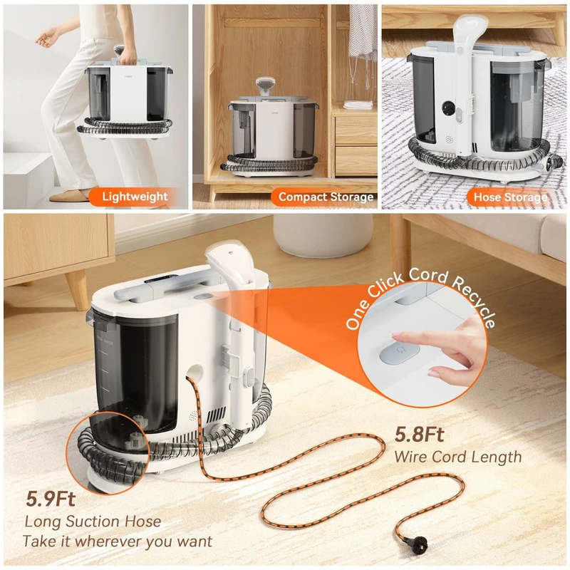 عکس شماره 2 : فرش و مبل شوی مدل lydsto c2