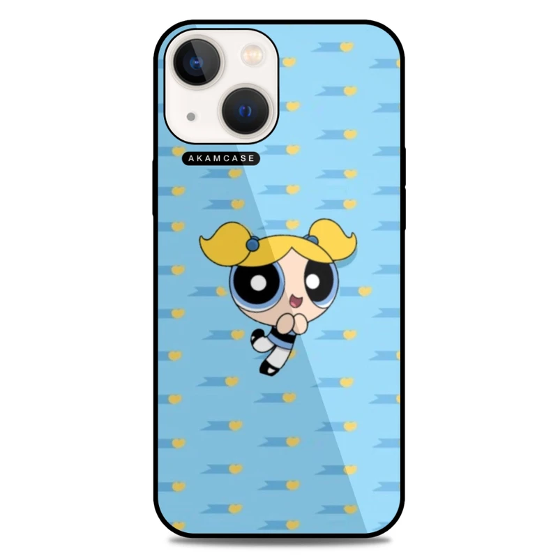 کاور آکام مدل AMCWA13-POWERPUFF GIRLS1 مناسب برای گوشی موبایل اپل iPhone 13
