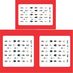 استیکر طراحی ناخن مدل 09 مجموعه 3 عددی