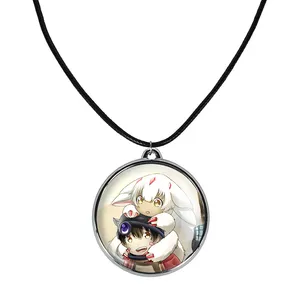 گردنبند خندالو مدل فیوپا و ریکو و ریگ انیمه ساخته شده پرتگاه Made in Abyss کد 2207622084
