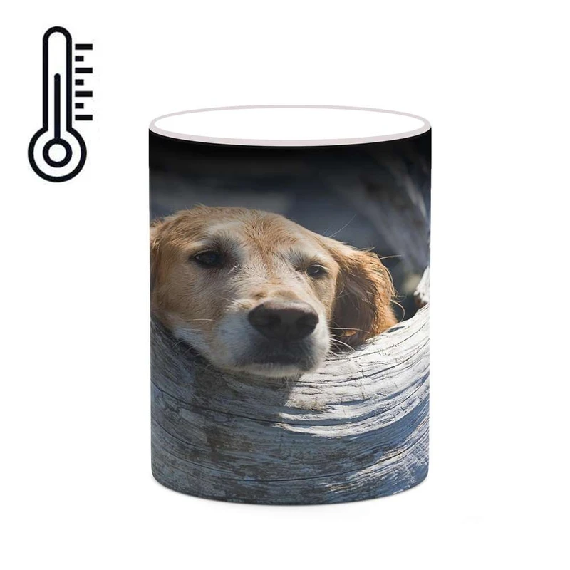 ماگ حرارتی کاکتی مدل سگ کد mgh19235