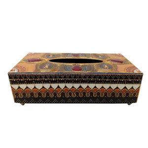 جعبه دستمال کاغذی چوبی سونر کالا مدل 1421