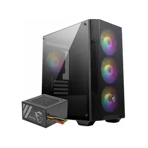 کیس کامپیوتر گیمینگ ام اس آی مدل MAG FORGE M100L+A500 PSU 