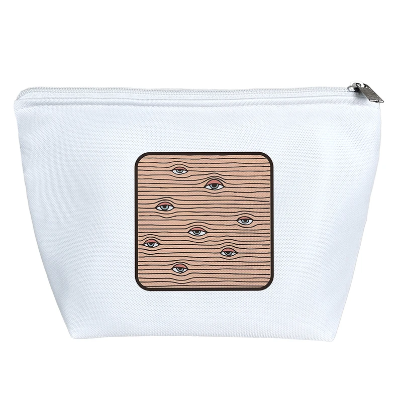 کیف لوازم آرایش دخترانه خندالو مدل چشم ها کد 6757