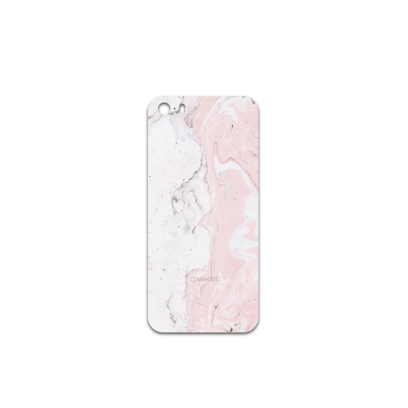برچسب پوششی ماهوت مدل Blanco-Pink-Marble مناسب برای گوشی موبایل اپل iPhone SE