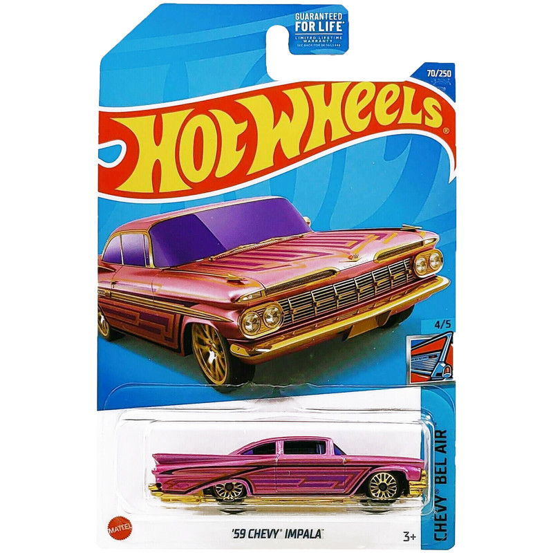 ماکت ماشین هات ویلز مدل 59Chevy Impala