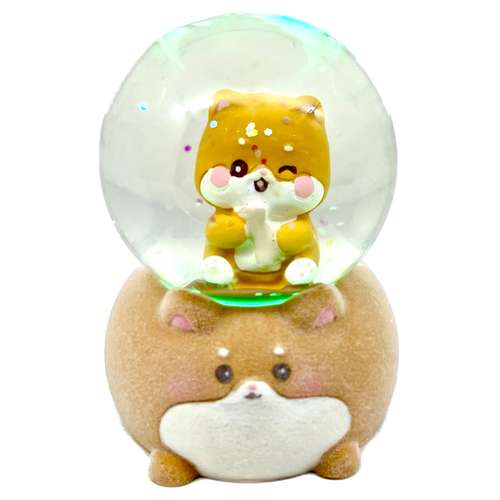 گوی مدل چراغدار طرح گربه مخملی کد B659