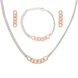 نیم ست نقره زنانه مدل M3249