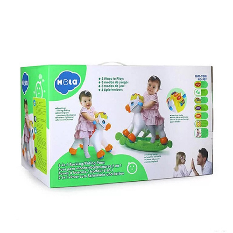 واکر کودک هولا مدل اسب