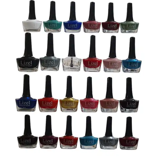 لاک ناخن لیزل مدل NP033 بسته ۲۴ عددی