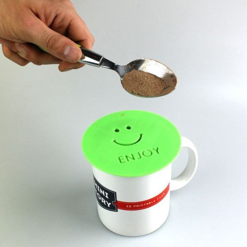 شابلون قهوه مدل smile