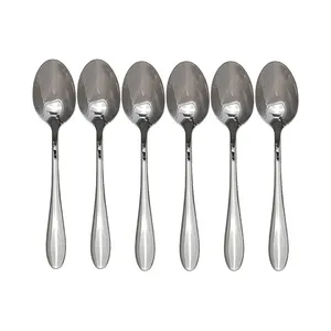 قاشق مربا خوری ایکس دی ایکس طرح ساده کد 101966 بسته 6 عددی