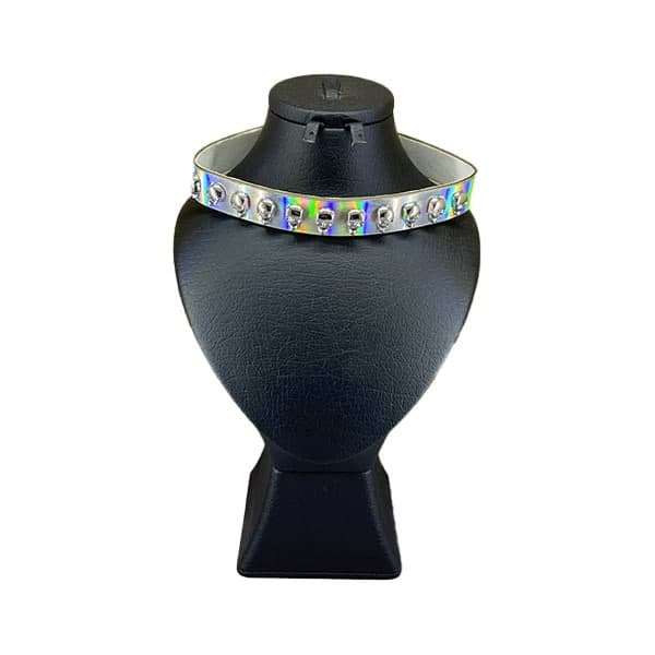 گردنبند چوکر زنانه مدل هولوگرلمی طرح الیین کد 96001