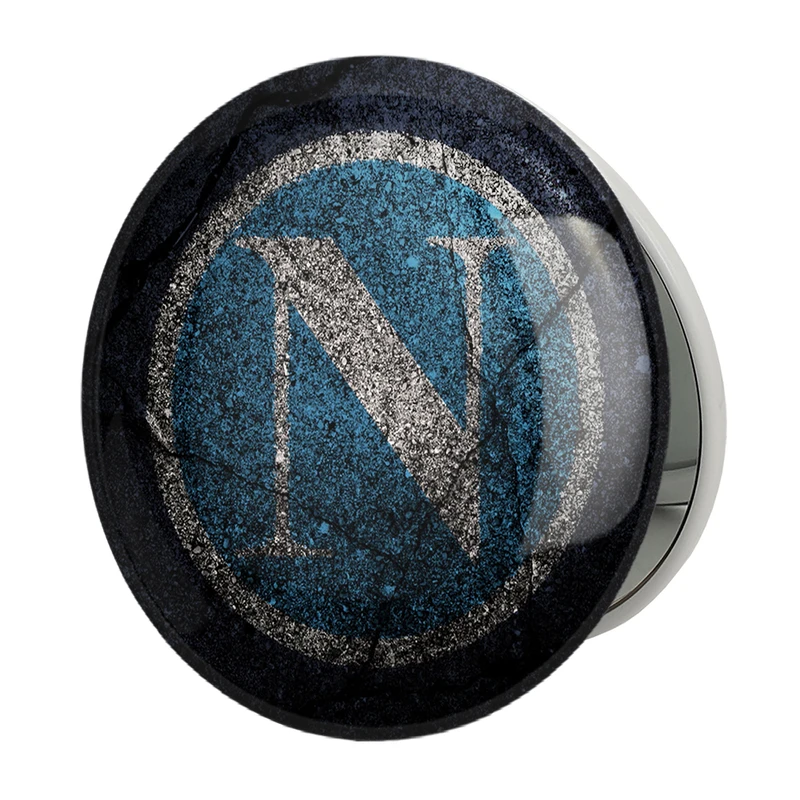 آینه جیبی خندالو طرح باشگاه ناپولی مدل تاشو کد 27392 